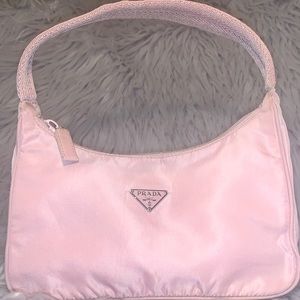Authentic, Late ‘90s, Prada Tessuto mini hobo bag!
